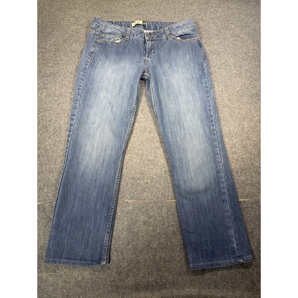Anchor Blue Iris Super Skinny Medium Wash Denim Jeans